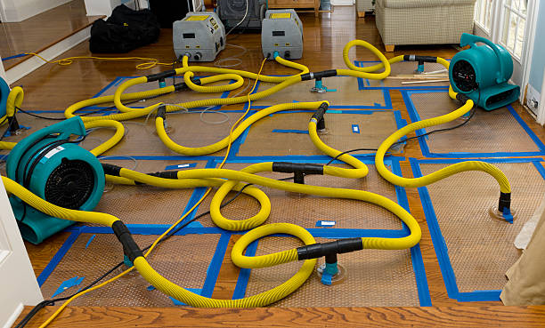 Professional Flood Damage Restoration technician working in Plymouth Meeting, PA